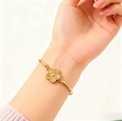 bracelet plaqué or 18 carats