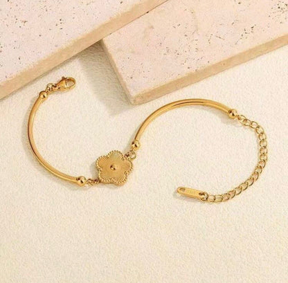 bracelet plaqué or 18 carats